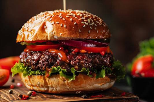 Jamie Oliver Inspired Venison Burger