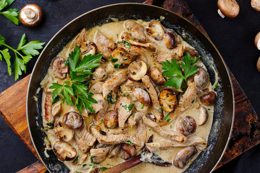 Pheasant Stroganoff