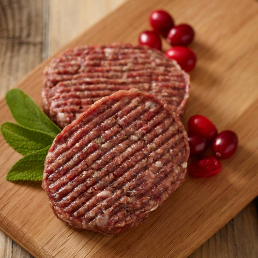 Venison & Cranberry Burgers