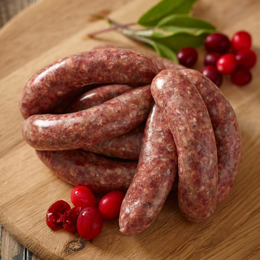 Venison and Cranberry Sausage